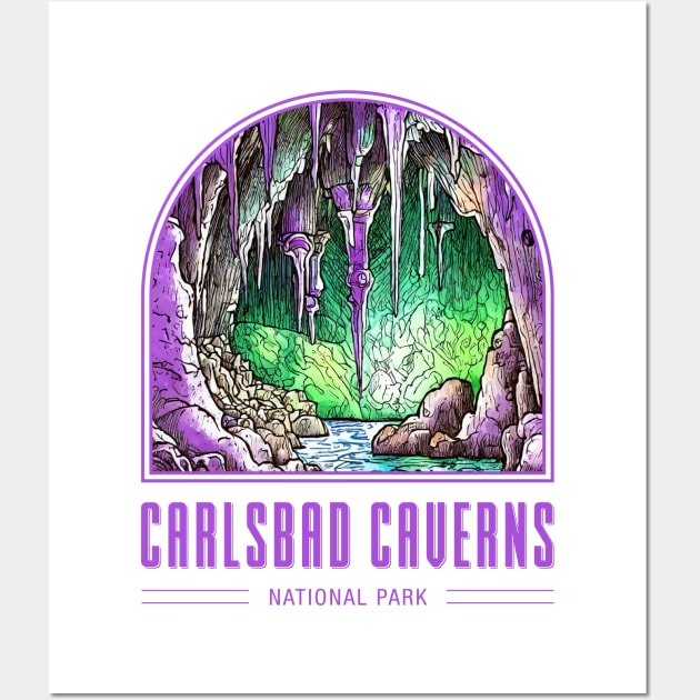 Carlsbad Caverns National Park Wall Art by Curious World